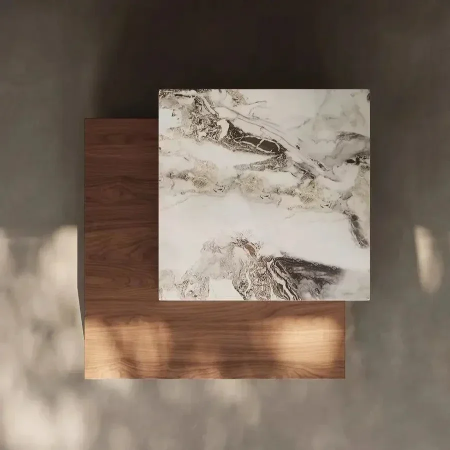 AAItalian Minimalist Rotatable Square Storage Rotating Rock Slab Coffee Table
AAItalian Minimalist Rotatable Square Storage Rotating Rock Slab Coffee Table