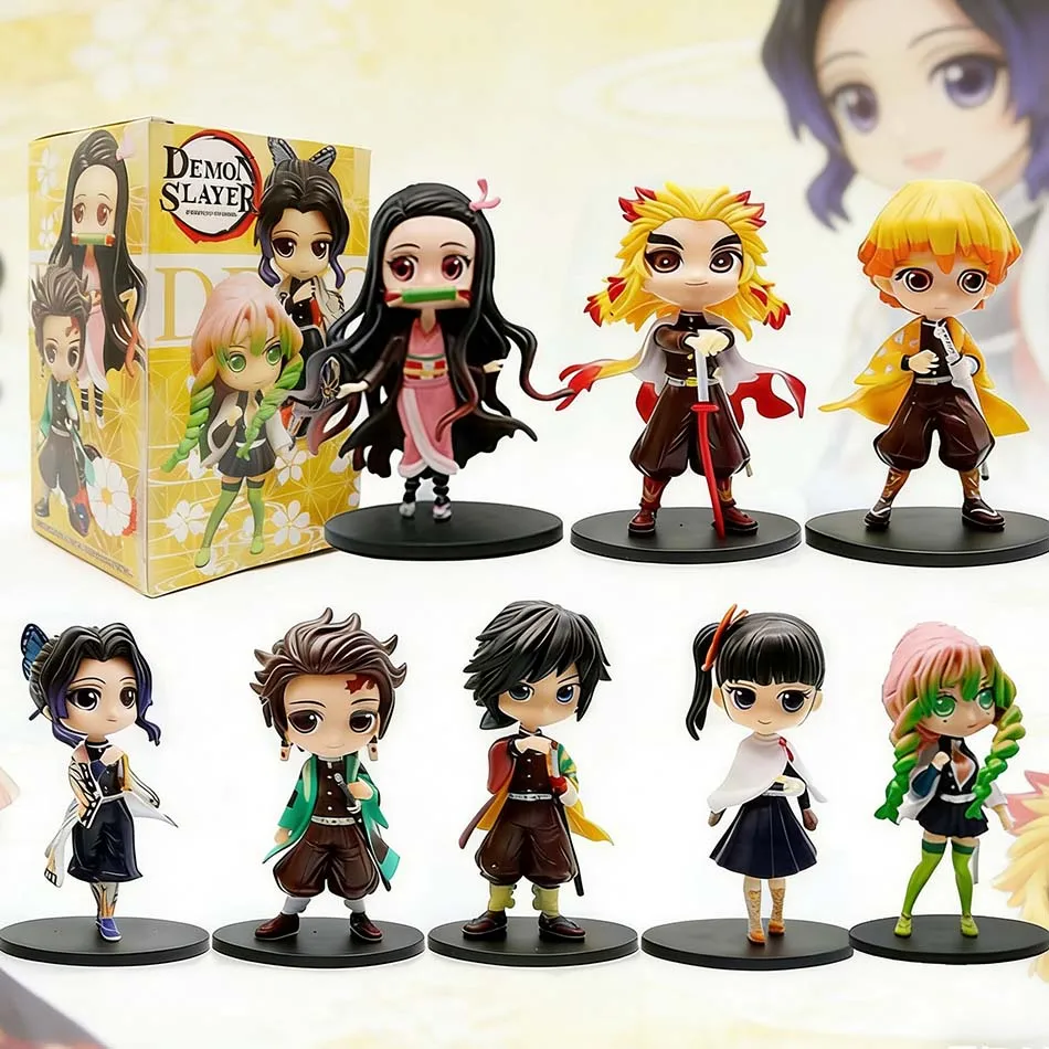 Hot Demon Slayer Tanjiro Kamado Nezuko anime cartoon figure blind box creative personalized statue model ornament surprise gift
Hot Demon Slayer Tanjiro Kamado Nezuko anime cartoon figure blind box creative personalized statue model ornament surprise gift