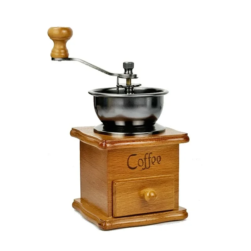 1Pcs Vintage Manual Coffee Grinder Wooden Coffee Bean Grinder Drawer Coffee Maker Professional Barista Coffee Accessories
1Pcs Vintage Manual Coffee Grinder Wooden Coffee Bean Grinder Drawer Coffee Maker Professional Barista Coffee Accessories