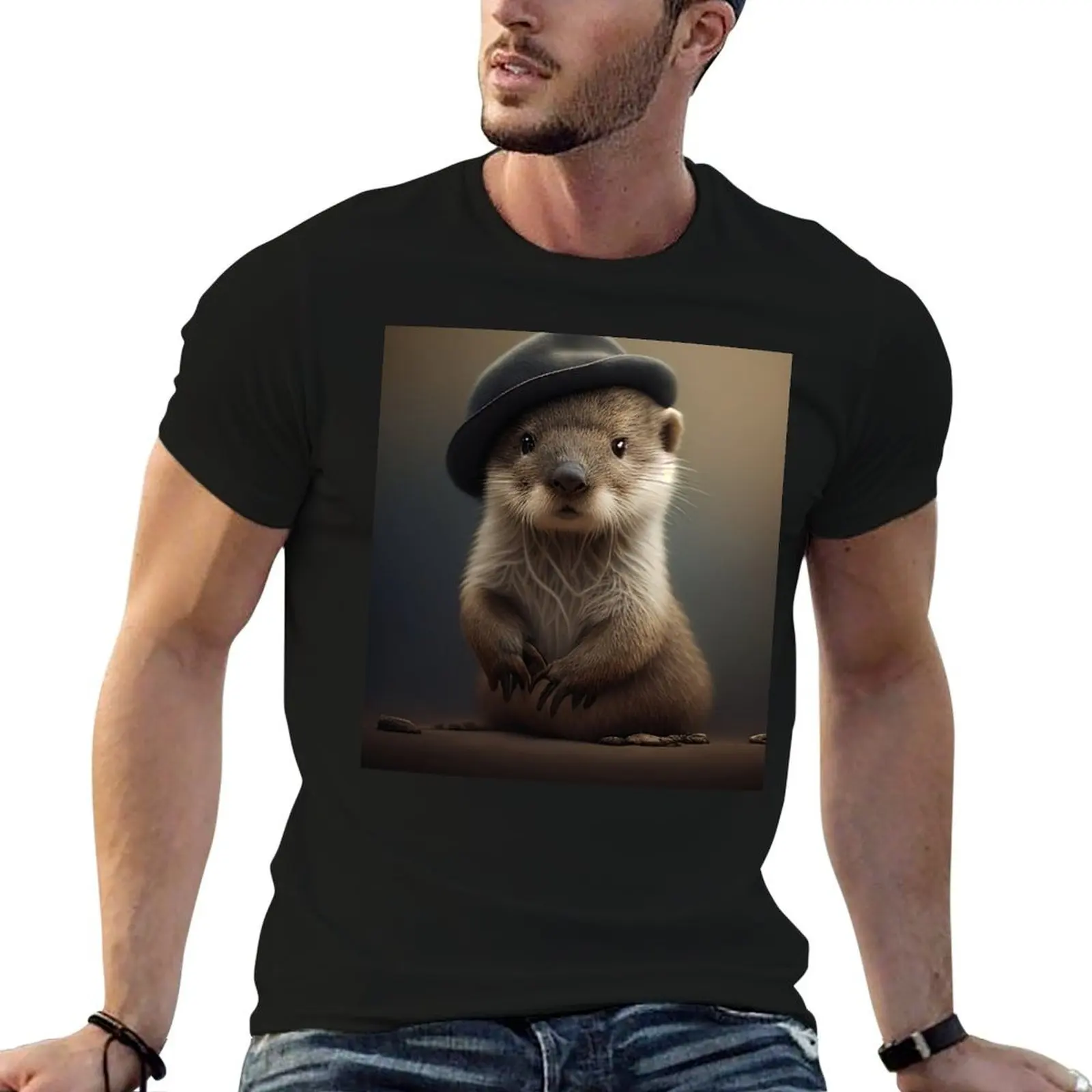 cute otter wearing hat T-Shirt plus size tops customizeds oversized graphic tee shirts men
cute otter wearing hat T-Shirt plus size tops customizeds oversized graphic tee shirts men