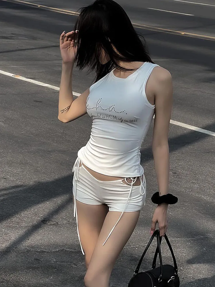 Sexy Hot Girl Mini Shorts Low Rise Lace-up Fashion Korean Casual Slim Women'S Panties Bottoms Y2K Short Pants Summer
Sexy Hot Girl Mini Shorts Low Rise Lace-up Fashion Korean Casual Slim Women'S Panties Bottoms Y2K Short Pants Summer