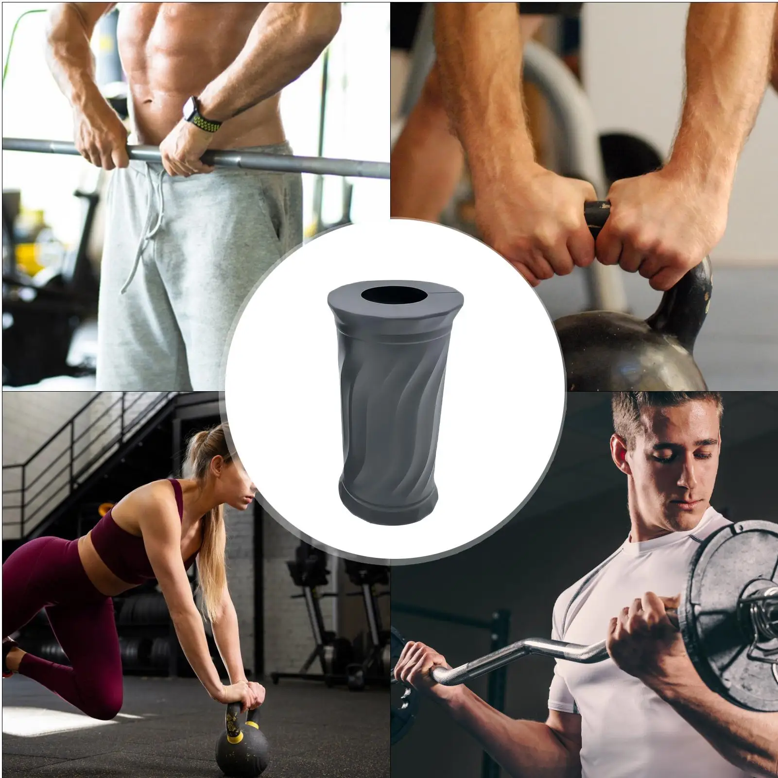 1 pieces Barbell Dumbbell Booster Grip Portable Fitness Equipment Fitness Equipment Accessories Avoid Injury Increase Friction
1 pieces Barbell Dumbbell Booster Grip Portable Fitness Equipment Fitness Equipment Accessories Avoid Injury Increase Friction