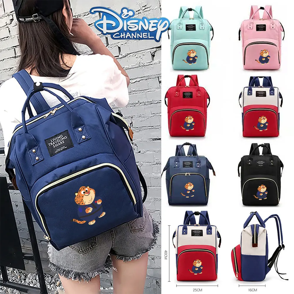 Disney Zootopia Print Multifunction Mummy Bag Water-Resistant Nylon Diaper Backpack with Organizer for Sharing Family Trips
Disney Zootopia Print Multifunction Mummy Bag Water-Resistant Nylon Diaper Backpack with Organizer for Sharing Family Trips