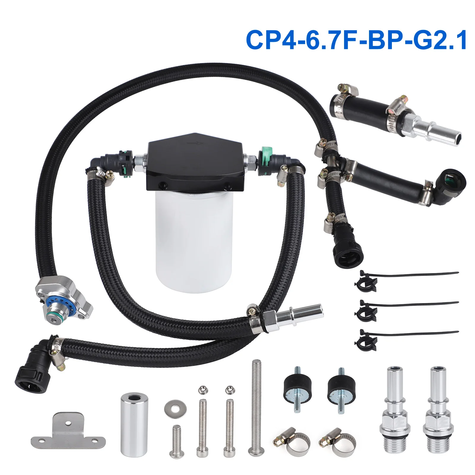 Disaster Prevention Bypass Fuel Filter Kit for Ford F-250 F-350 F-450 F-550 6.7L Powerstroke Diesel 2011-2022 CP4-6.7F-BP-G2.1
Disaster Prevention Bypass Fuel Filter Kit for Ford F-250 F-350 F-450 F-550 6.7L Powerstroke Diesel 2011-2022 CP4-6.7F-BP-G2.1