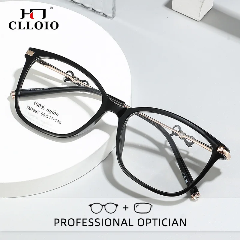 CLLOIO Fashion Versatile Casual Style Anti Blue Light Women Myopia Glasses TR90 Square Progressive Prescription Reading Glasses
CLLOIO Fashion Versatile Casual Style Anti Blue Light Women Myopia Glasses TR90 Square Progressive Prescription Reading Glasses
