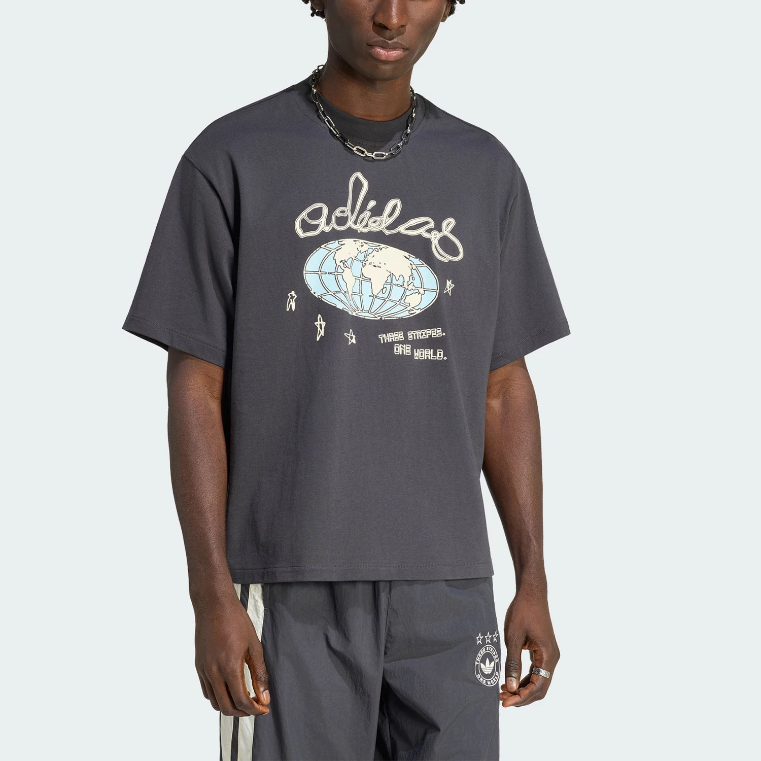 Adidas Authentic Three Leaves Men's Loose Print Daily Casual T-Shirt KU9206
Adidas Authentic Three Leaves Men's Loose Print Daily Casual T-Shirt KU9206