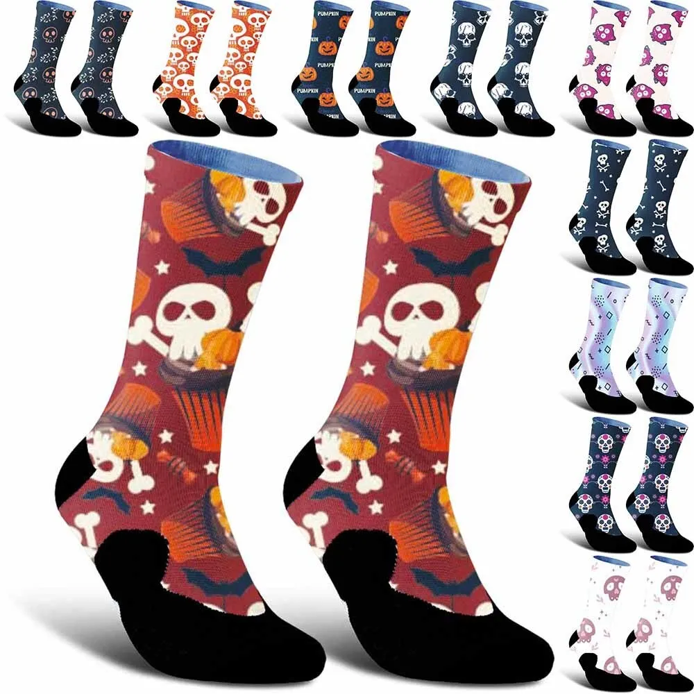 Новинка 2025 года, велосипедные носки с креативным рисунком черепа — дышащие, прочные и впитывающие пот для жилых любителей спорта 
Новинка 2025 года, велосипедные носки с креативным рисунком черепа — дышащие, прочные и впитывающие пот для жилых любителей спорта