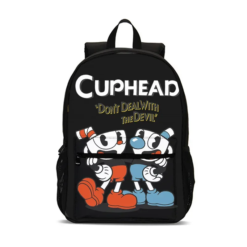 Cuphead Kids Cartoon Mochila 47cm/18.5inch Large Capacity Backpack School Supplies School Bag for Boys Girls Best Gift
Cuphead Kids Cartoon Mochila 47cm/18.5inch Large Capacity Backpack School Supplies School Bag for Boys Girls Best Gift