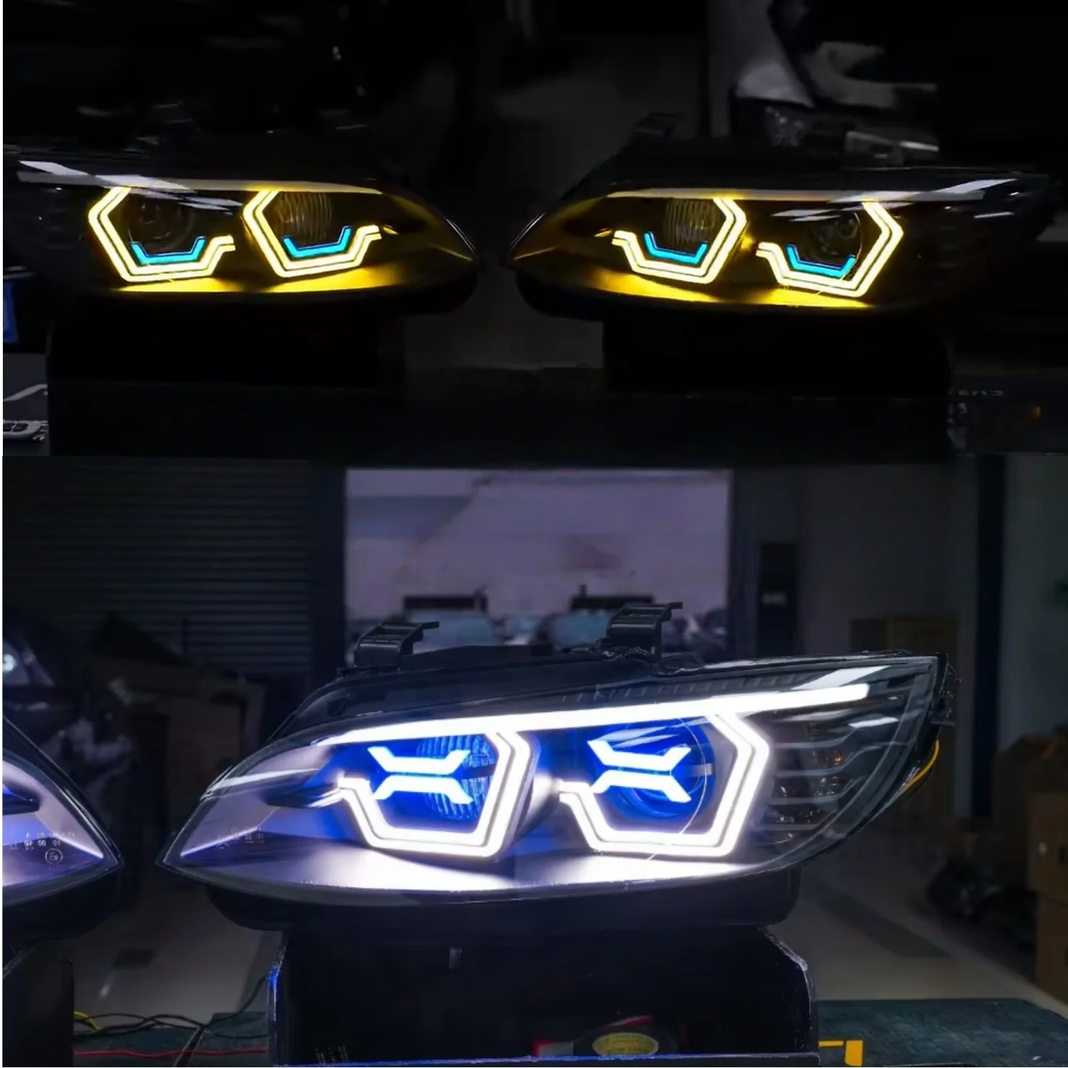 For BMW 3 Series E92 E93 2006-2012 DRL Light-emitting Diode Headlights Front Lamps OSS Style Headlights
For BMW 3 Series E92 E93 2006-2012 DRL Light-emitting Diode Headlights Front Lamps OSS Style Headlights