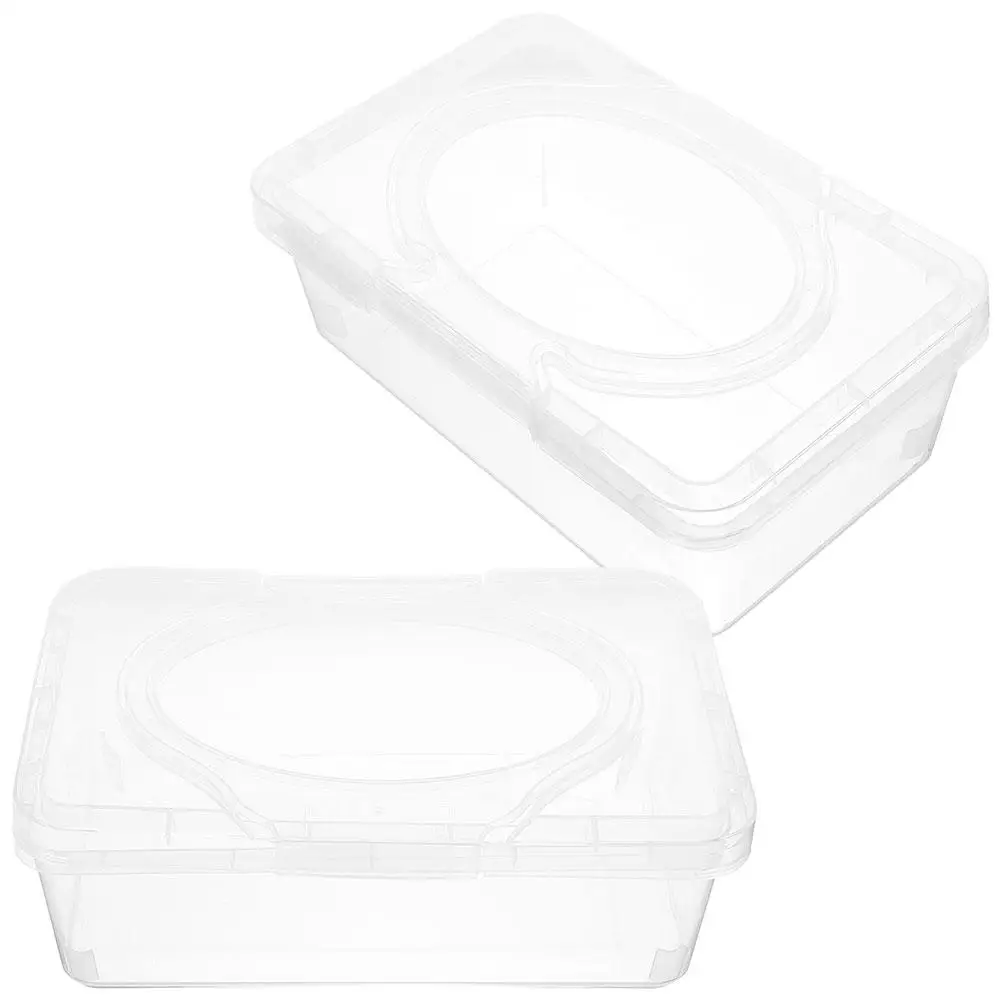 2Pcs Tissue Box Wipes Case Dust-proof Paper Bin Storage Dispenser Container Portable Travel Bathroom Large Volume Refillable
2Pcs Tissue Box Wipes Case Dust-proof Paper Bin Storage Dispenser Container Portable Travel Bathroom Large Volume Refillable