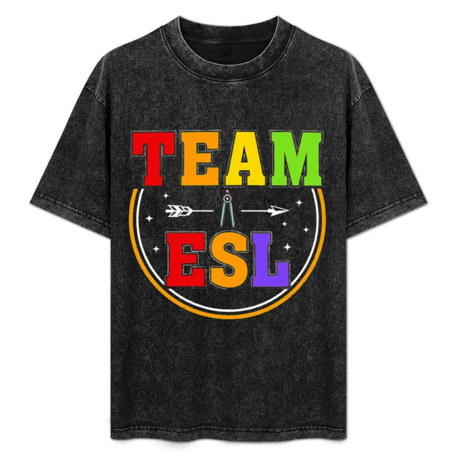 Esl teacher team teaching funny T-Shirt Moisture Control Sports Tee
Esl teacher team teaching funny T-Shirt Moisture Control Sports Tee