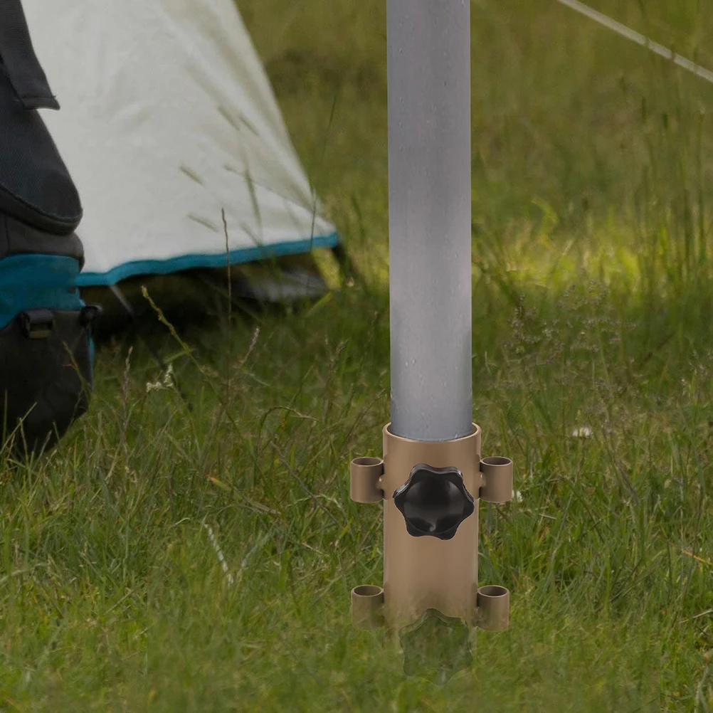 2Pcs Tent Pole Holder Camping Canopy Rod Bracket Aluminum Support Khaki Outdoor Accessories Parasol Ground Holder
2Pcs Tent Pole Holder Camping Canopy Rod Bracket Aluminum Support Khaki Outdoor Accessories Parasol Ground Holder