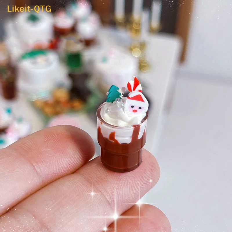 NEW 1/12 Dollhouse Chocolate Drink Dollhouse Christmas Decoration Dolls House Accessories For Kid Pretend Play Toys
NEW 1/12 Dollhouse Chocolate Drink Dollhouse Christmas Decoration Dolls House Accessories For Kid Pretend Play Toys