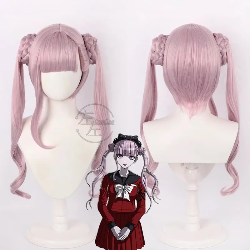 The Hundred Line Kako Tsukumo Cosplay Wig 65cm Long Chip Ponytails Hair Last Defense Academy Halloween Party Women Girls
The Hundred Line Kako Tsukumo Cosplay Wig 65cm Long Chip Ponytails Hair Last Defense Academy Halloween Party Women Girls