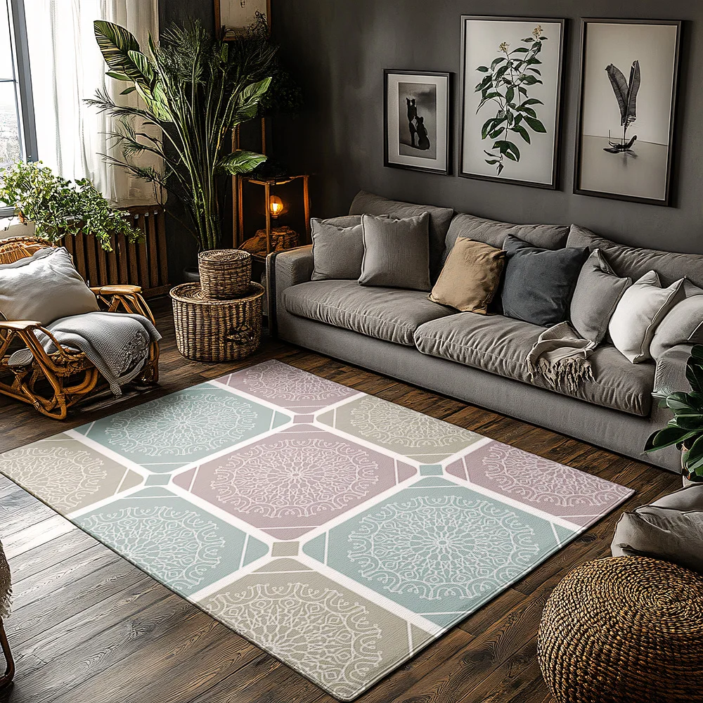 Elegant Persian Area Rug Non Slip Floor Mat Vintage Boho Carpet Home Decor Washable Entrance Mat Modern Living Room Rug Durable
Elegant Persian Area Rug Non Slip Floor Mat Vintage Boho Carpet Home Decor Washable Entrance Mat Modern Living Room Rug Durable