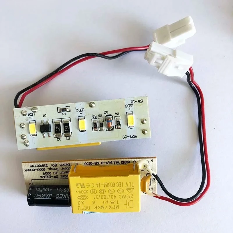 2PCS 41041487 Hoover & Candy Fridge Freezer PCB Circuit Board SW-BX02A W27-39 LED Light Assembly
2PCS 41041487 Hoover & Candy Fridge Freezer PCB Circuit Board SW-BX02A W27-39 LED Light Assembly