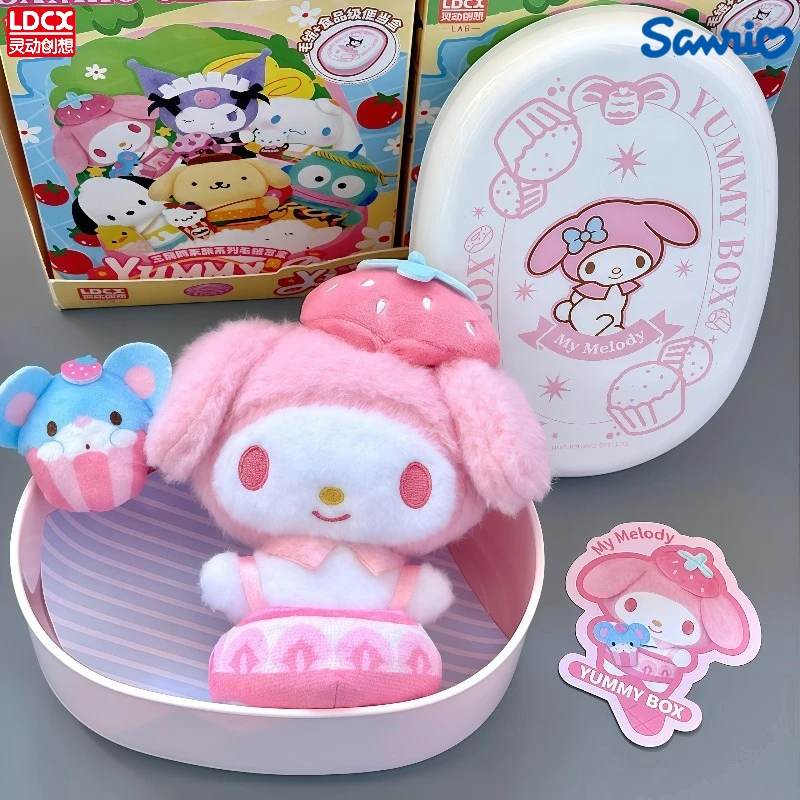 Sanrio Family My Melody Plush Toy Blind Box Cartoon Pompompurin Keychain Kuromi Mystery Box Anime Bento Box Ornament Toy Gifts
Sanrio Family My Melody Plush Toy Blind Box Cartoon Pompompurin Keychain Kuromi Mystery Box Anime Bento Box Ornament Toy Gifts