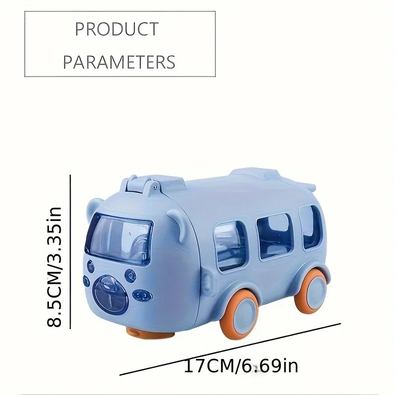 LUSQI Maca Color BPA-Free Kids Water Bottle Cute Portable Tumbler With Soft Straw Baby Bus Themed Cup For Children School
LUSQI Maca Color BPA-Free Kids Water Bottle Cute Portable Tumbler With Soft Straw Baby Bus Themed Cup For Children School