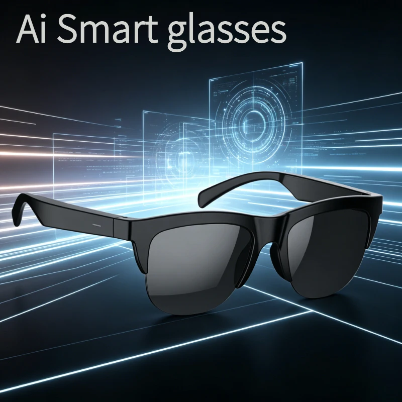 F01 Bluetooth Smart Glasses Black Technology Bluetooth Listening To Music Calls Can Only Be Worn Comfortably With Long Life.
F01 Bluetooth Smart Glasses Black Technology Bluetooth Listening To Music Calls Can Only Be Worn Comfortably With Long Life.