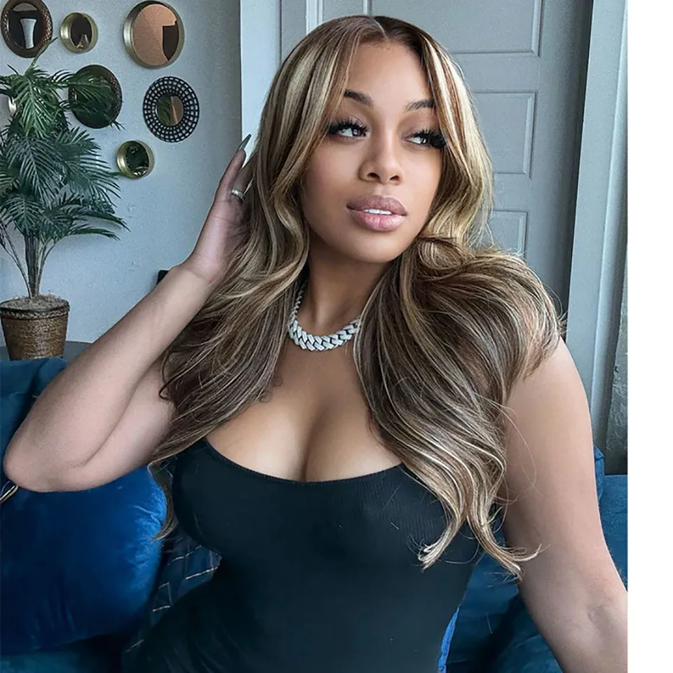 Tuneful Professional Toned Mushroom Brown And Blonde Highlight 13x6 Lace Front Human Hair Body Wave Wig
Tuneful Professional Toned Mushroom Brown And Blonde Highlight 13x6 Lace Front Human Hair Body Wave Wig