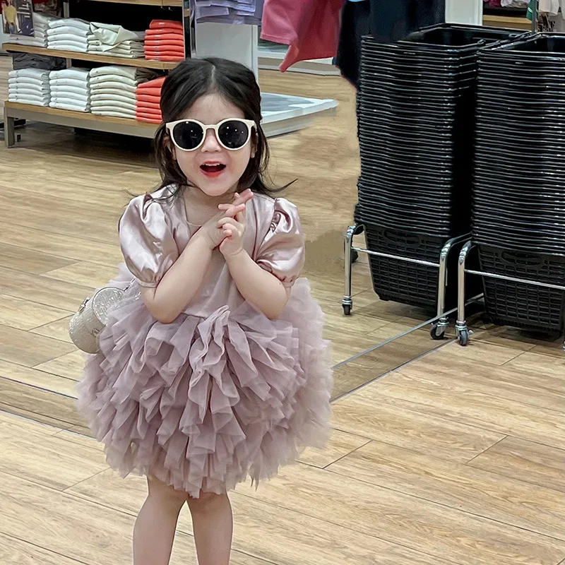 Children's Clothing Summer New Girls' Dress Fashion Temperament Mesh Princess Dress High-Grade Dress-WS
Children's Clothing Summer New Girls' Dress Fashion Temperament Mesh Princess Dress High-Grade Dress-WS