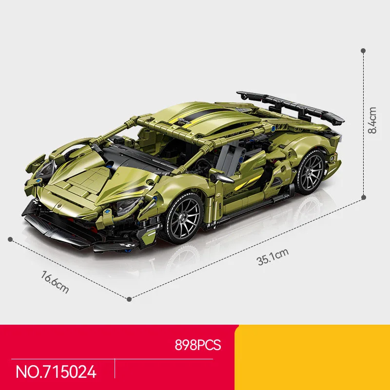Technical Building Block 1:14 Scale Lamborg Aventadors SV Super Sport Car Model Vehicle Brick Supercar Toy Collection For Gifts
Technical Building Block 1:14 Scale Lamborg Aventadors SV Super Sport Car Model Vehicle Brick Supercar Toy Collection For Gifts