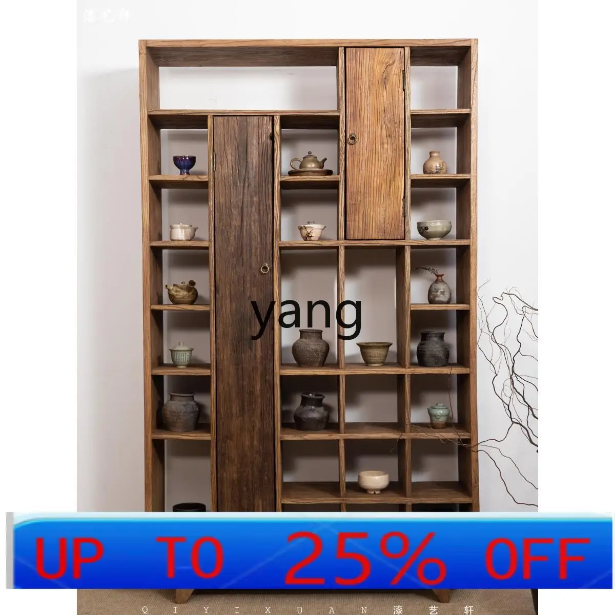 LMM solid wood display cabinet medieval tea room rack furniture teacup
LMM solid wood display cabinet medieval tea room rack furniture teacup