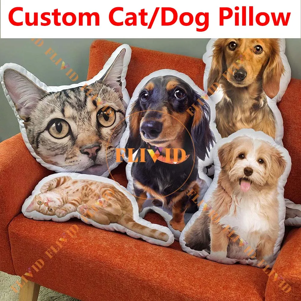 Customized 3D Pet Dog Pillows,Custom Cat Animal Pillow,Personalized Animals Pillow,Pet Loss Memorial Gift,Pet Lover Gift
Customized 3D Pet Dog Pillows,Custom Cat Animal Pillow,Personalized Animals Pillow,Pet Loss Memorial Gift,Pet Lover Gift