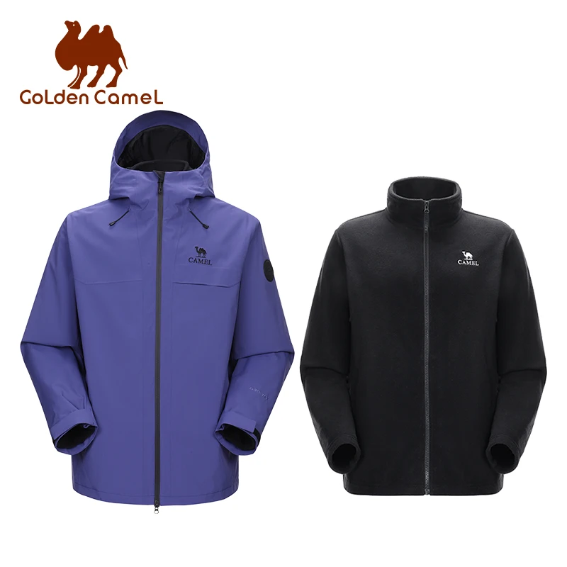 GOLDEN CAMEL 2.0 Hiking Jackets Unisex Three-in-one Waterproof Fleece Jacket for Men Winter Coats Travel Mountaineering Clothing
GOLDEN CAMEL 2.0 Hiking Jackets Unisex Three-in-one Waterproof Fleece Jacket for Men Winter Coats Travel Mountaineering Clothing