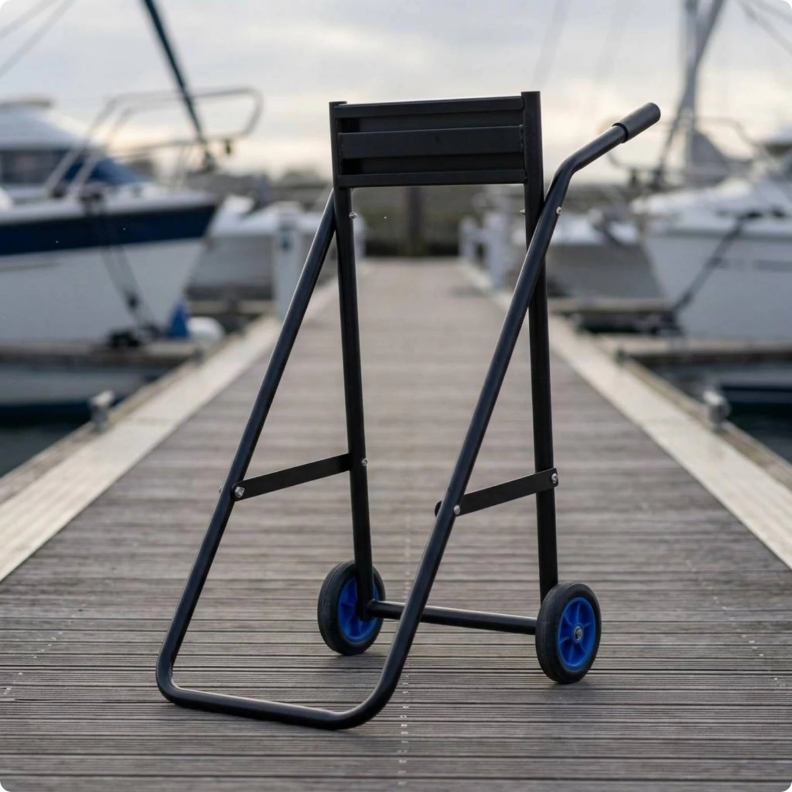 Outboard Engine Trolley Upright Handle Outboard Engine Vehicle Engine Carrier Black Finish Boat Dolly Rubber Wheels
Outboard Engine Trolley Upright Handle Outboard Engine Vehicle Engine Carrier Black Finish Boat Dolly Rubber Wheels