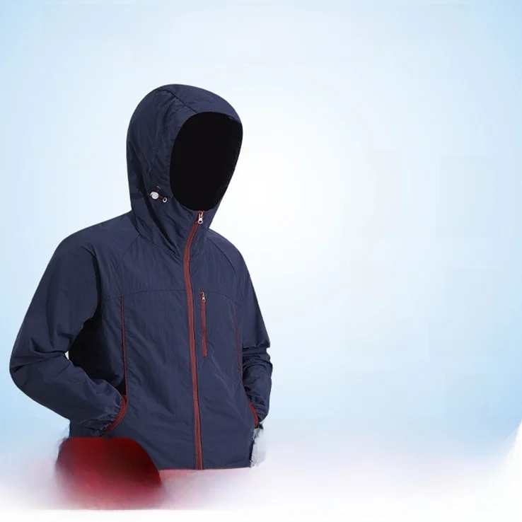 High-End Men's Outdoor Sports Casual Hooded Jacket Breathable UV Protection 3D Stereo Cutting Lightweight Nylon Fiber Zipper ...
High-End Men's Outdoor Sports Casual Hooded Jacket Breathable UV Protection 3D Stereo Cutting Lightweight Nylon Fiber Zipper ...
