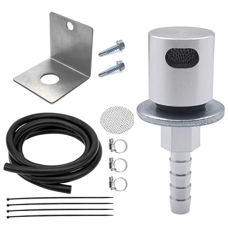 Replacement Vent Line Remote Mount Vent Valve For Fuel Tanks-5/16 In Barb Size Includes Mounting Bracket Kit
Replacement Vent Line Remote Mount Vent Valve For Fuel Tanks-5/16 In Barb Size Includes Mounting Bracket Kit