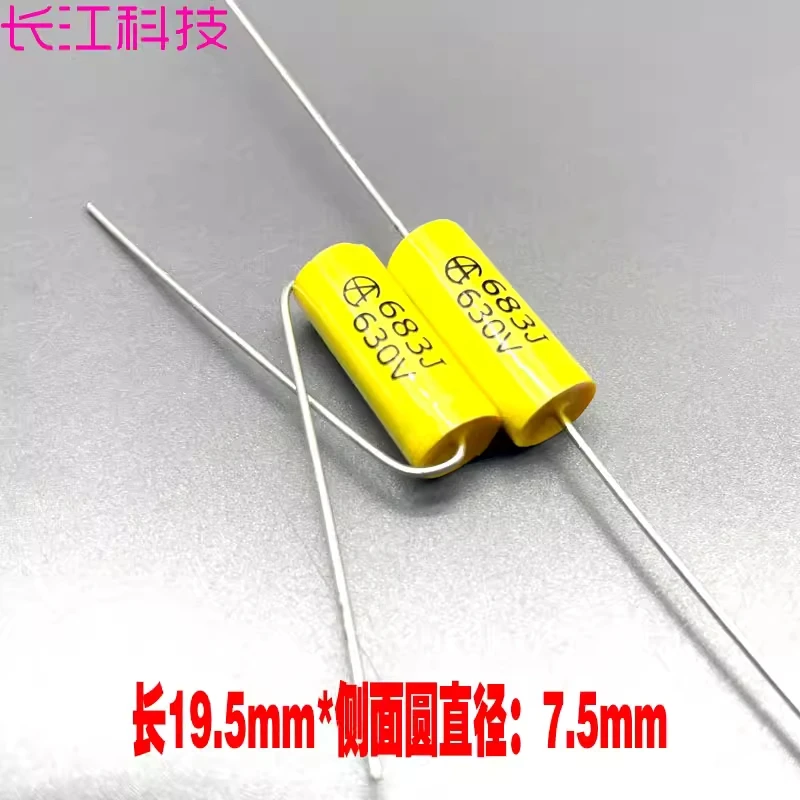 TC CBB MKP 0.068uf 683 68nf 630v 2J axial audio through-hole infinite film capacitor
TC CBB MKP 0.068uf 683 68nf 630v 2J axial audio through-hole infinite film capacitor