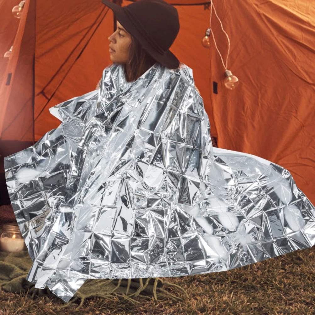 2pcs Insulation Blanket Camping Emergency Fire Cold Weather Coating Bulk Thermal Reflective Outdoor Survival Sun Protection
2pcs Insulation Blanket Camping Emergency Fire Cold Weather Coating Bulk Thermal Reflective Outdoor Survival Sun Protection