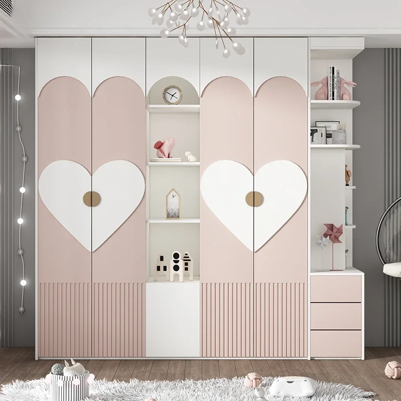 Clothes Luxury Pink Closet Glass Doors Women Drawers Cabinets Storage Open Wardrobe Bedroom Organizer Armario De Ropa Furniture
Clothes Luxury Pink Closet Glass Doors Women Drawers Cabinets Storage Open Wardrobe Bedroom Organizer Armario De Ropa Furniture