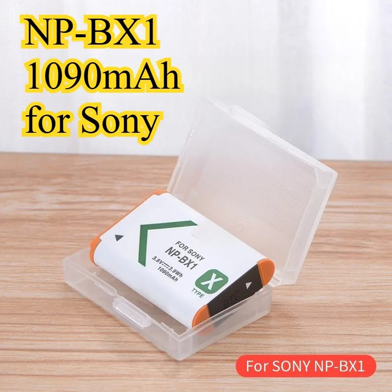 NP-BX1 1090mAh for Sony Replacement Battery for RX100M6 RX100M4 ZV-1 HX50 WX500 Digital Camera Power
NP-BX1 1090mAh for Sony Replacement Battery for RX100M6 RX100M4 ZV-1 HX50 WX500 Digital Camera Power
