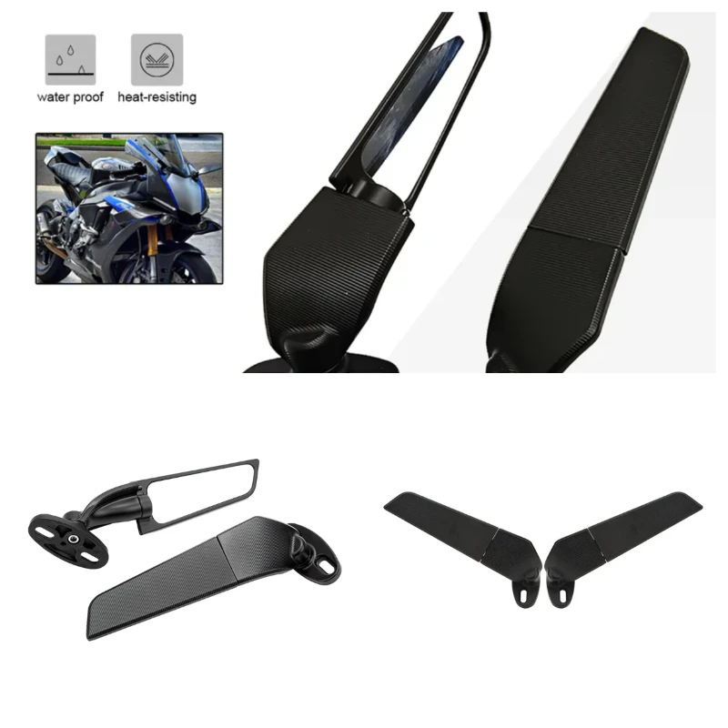 Motorcycle Mirror For Honda CBR650R F CBR1000RR CBR600RR CBR 250R 300R 400RR 500R Modified Wind Wing Rotating Rearview Mirror
Motorcycle Mirror For Honda CBR650R F CBR1000RR CBR600RR CBR 250R 300R 400RR 500R Modified Wind Wing Rotating Rearview Mirror