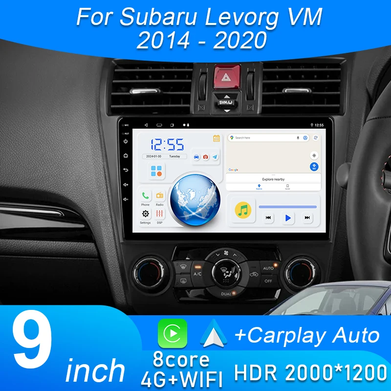 Автомобильная стереосистема Android 15 для Subaru Levorg VM 2014-2020, головное устройство, мультимедийный авторадиоплеер, экран навигации, видеорегистратор 5G BT
Автомобильная стереосистема Android 15 для Subaru Levorg VM 2014-2020, головное устройство, мультимедийный авторадиоплеер, экран навигации, видеорегистратор 5G BT