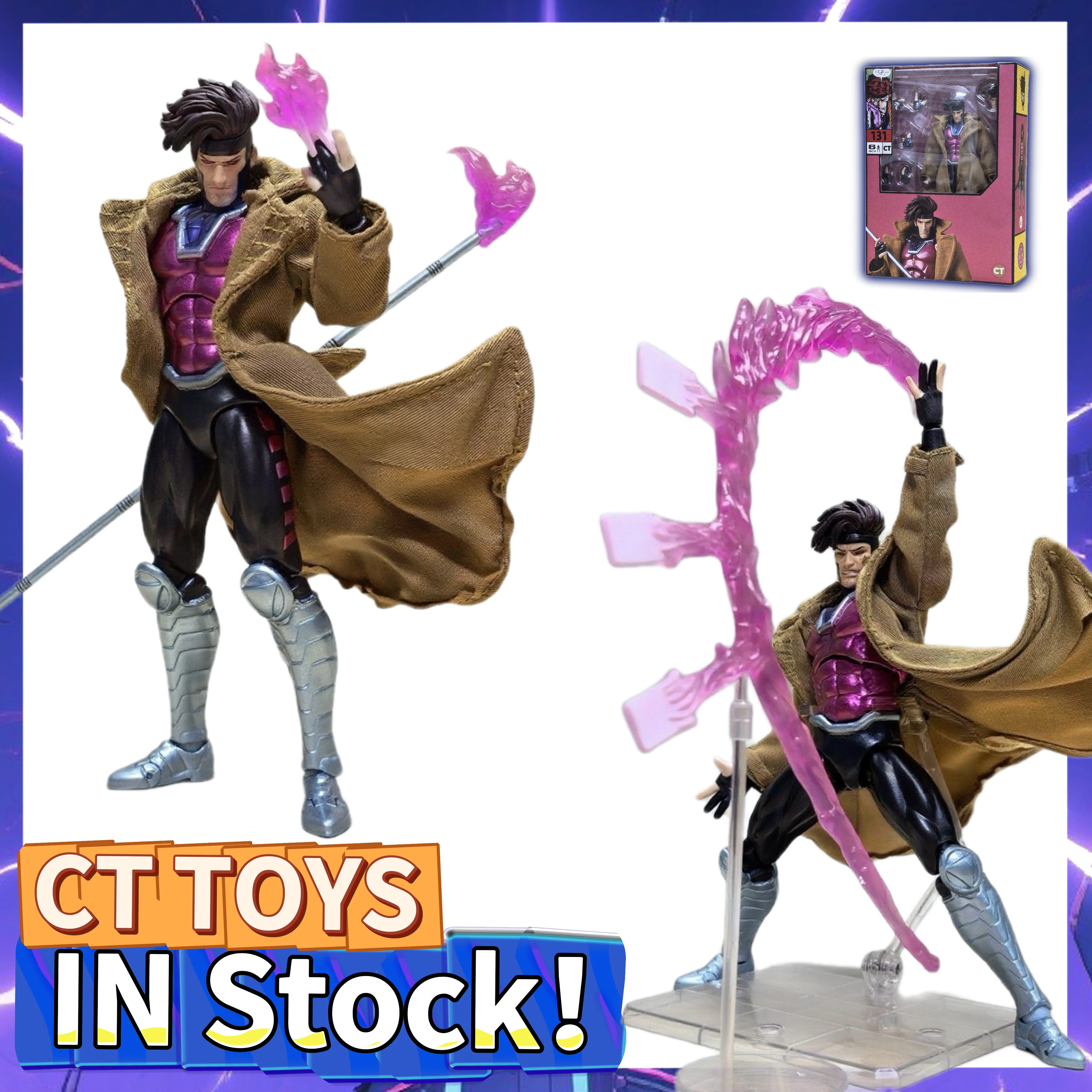 Ct Toys Mafex 131 Gambit Action Figure X-Men Wolverine Anime Action Figure Figurine Statue Model Customized Gifts Kids Toys
Ct Toys Mafex 131 Gambit Action Figure X-Men Wolverine Anime Action Figure Figurine Statue Model Customized Gifts Kids Toys