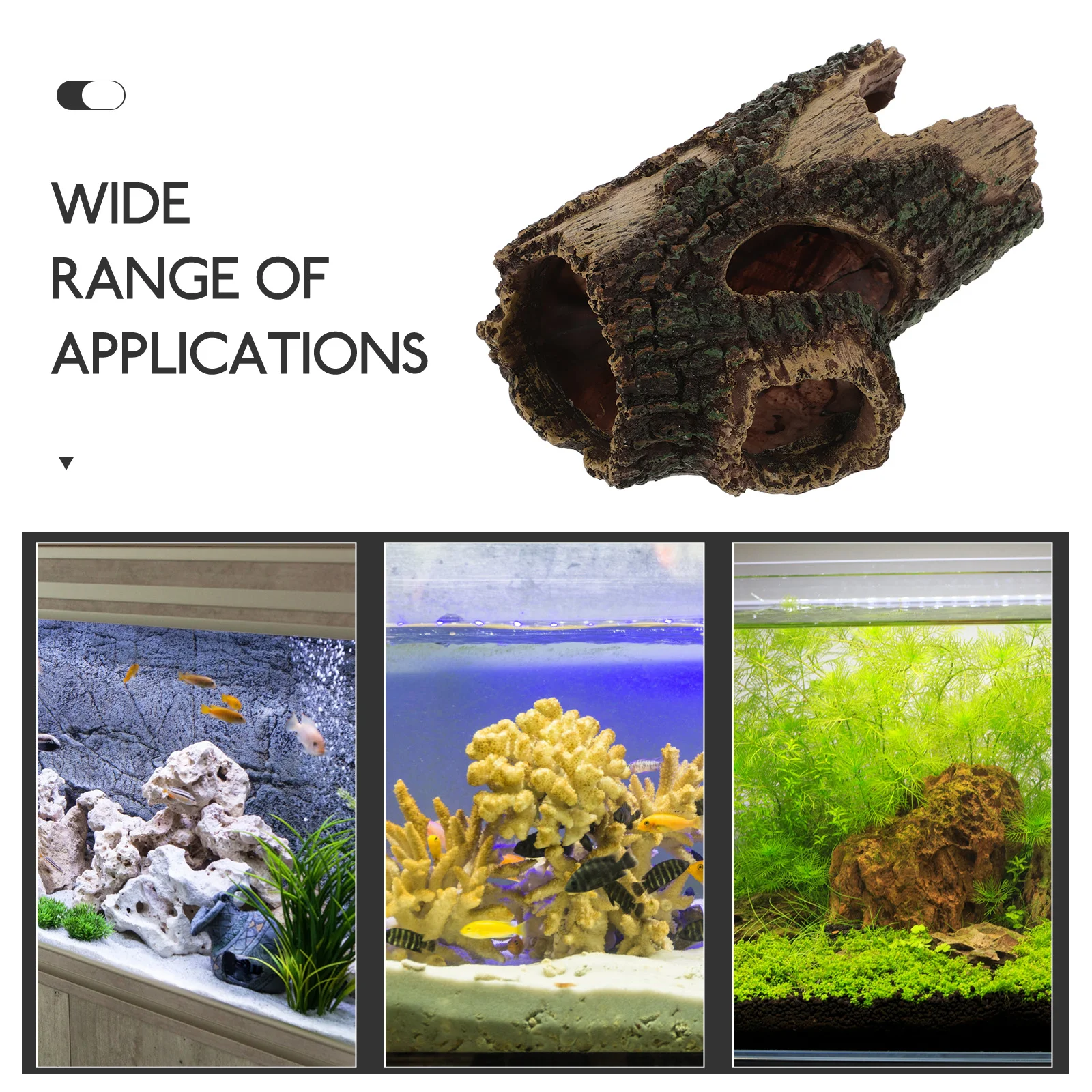 Tree Hole Hideout For Aquarium Resin Driftwood Fish Tank Decoration Shrimp Cave Shelter Reptile Bark Hideaway Decor
Tree Hole Hideout For Aquarium Resin Driftwood Fish Tank Decoration Shrimp Cave Shelter Reptile Bark Hideaway Decor