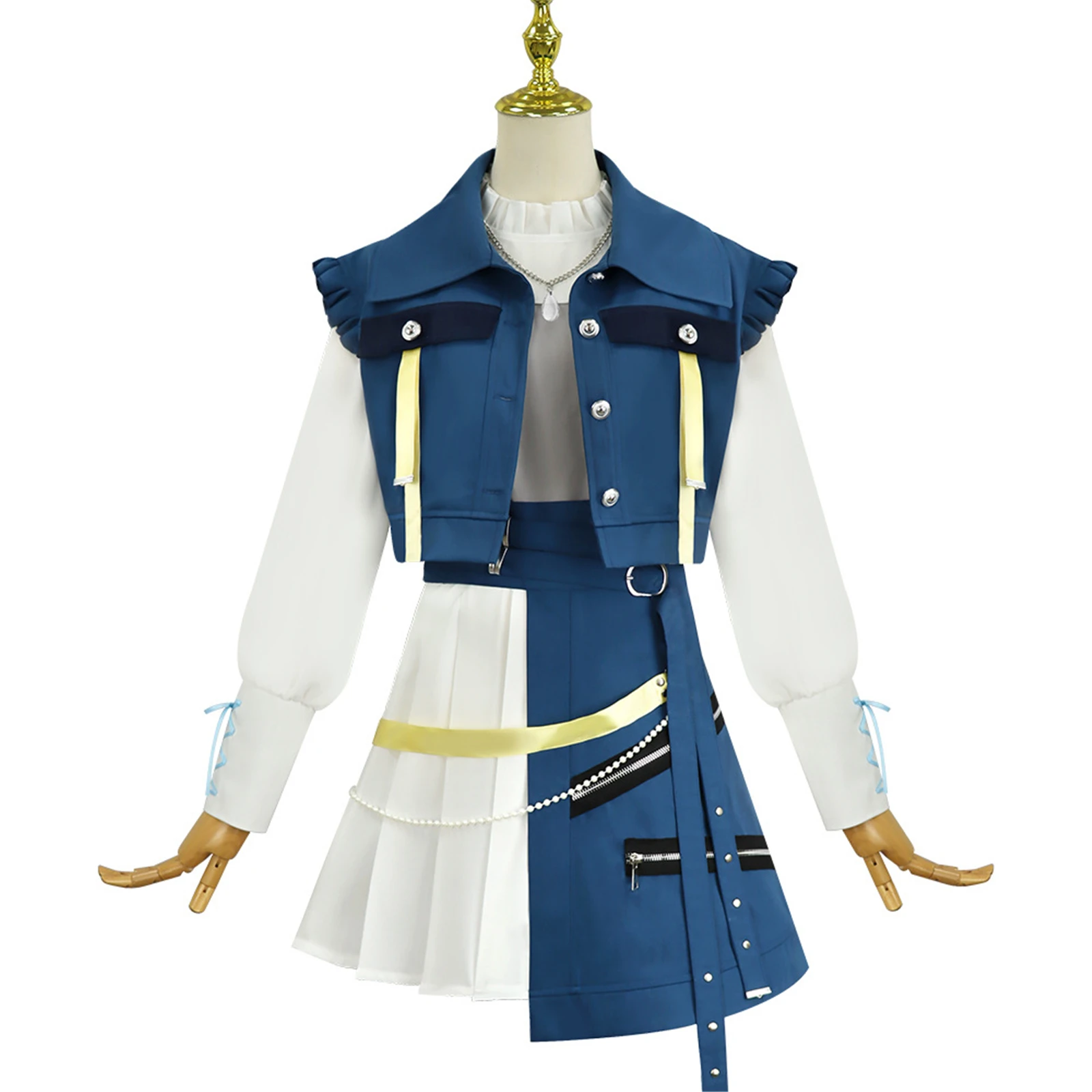 Women Anime Cosplay Costume, Takamatsu Tomori Togawa Sakiko Stage Dress for Halloween Carnival
Women Anime Cosplay Costume, Takamatsu Tomori Togawa Sakiko Stage Dress for Halloween Carnival