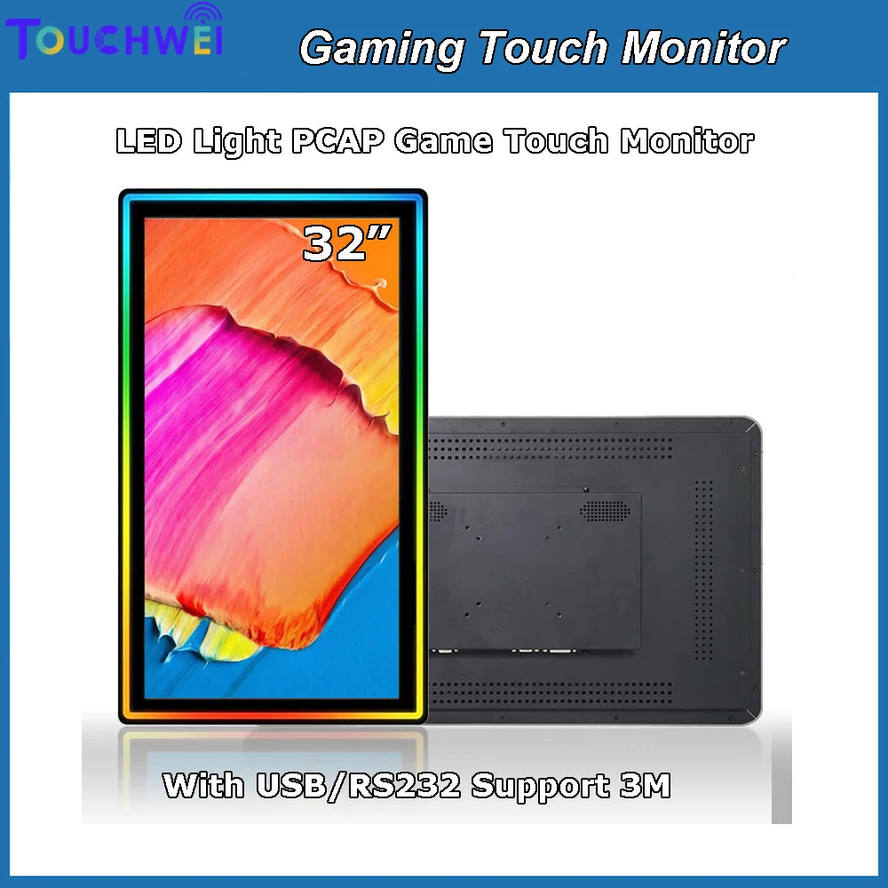 LED Light Display 3M/ELO 32 Inch 1920x1080 PCAP Touch Screen Monitor For IGS/Fire Link/FUSION Game Vertical Gaming Machine
LED Light Display 3M/ELO 32 Inch 1920x1080 PCAP Touch Screen Monitor For IGS/Fire Link/FUSION Game Vertical Gaming Machine