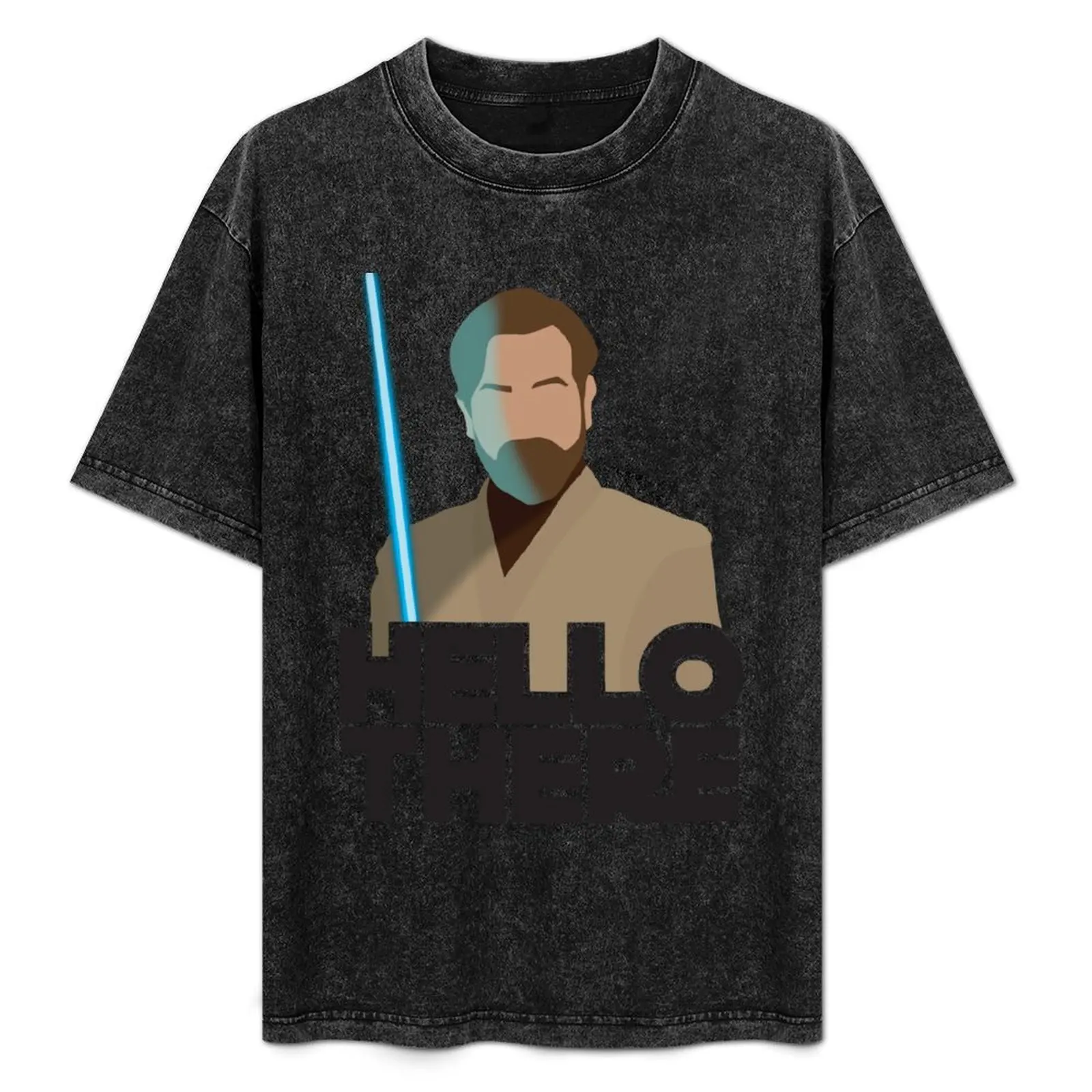 Hello There - Obi Wan Sticker T-Shirt Big Size Short Sleeve Tee for Men
Hello There - Obi Wan Sticker T-Shirt Big Size Short Sleeve Tee for Men