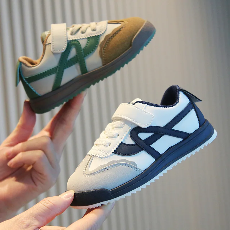 Spring Autumn Kids Sports Shoes Casual Board Shoes Small White Shoes Soft Sole Baby De Training Shoes Boys Girls Child Sneakers
Spring Autumn Kids Sports Shoes Casual Board Shoes Small White Shoes Soft Sole Baby De Training Shoes Boys Girls Child Sneakers