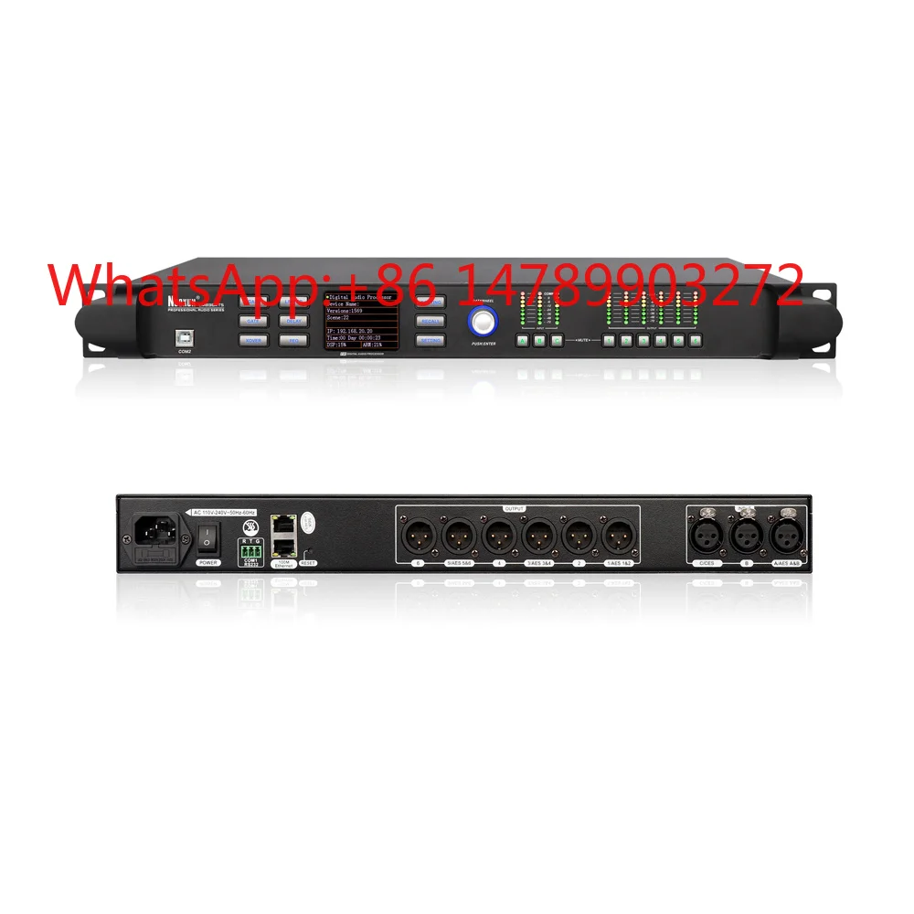 3 In 6 Out DSP Processor Stage Church PA System Live Performance Sound Gear
3 In 6 Out DSP Processor Stage Church PA System Live Performance Sound Gear