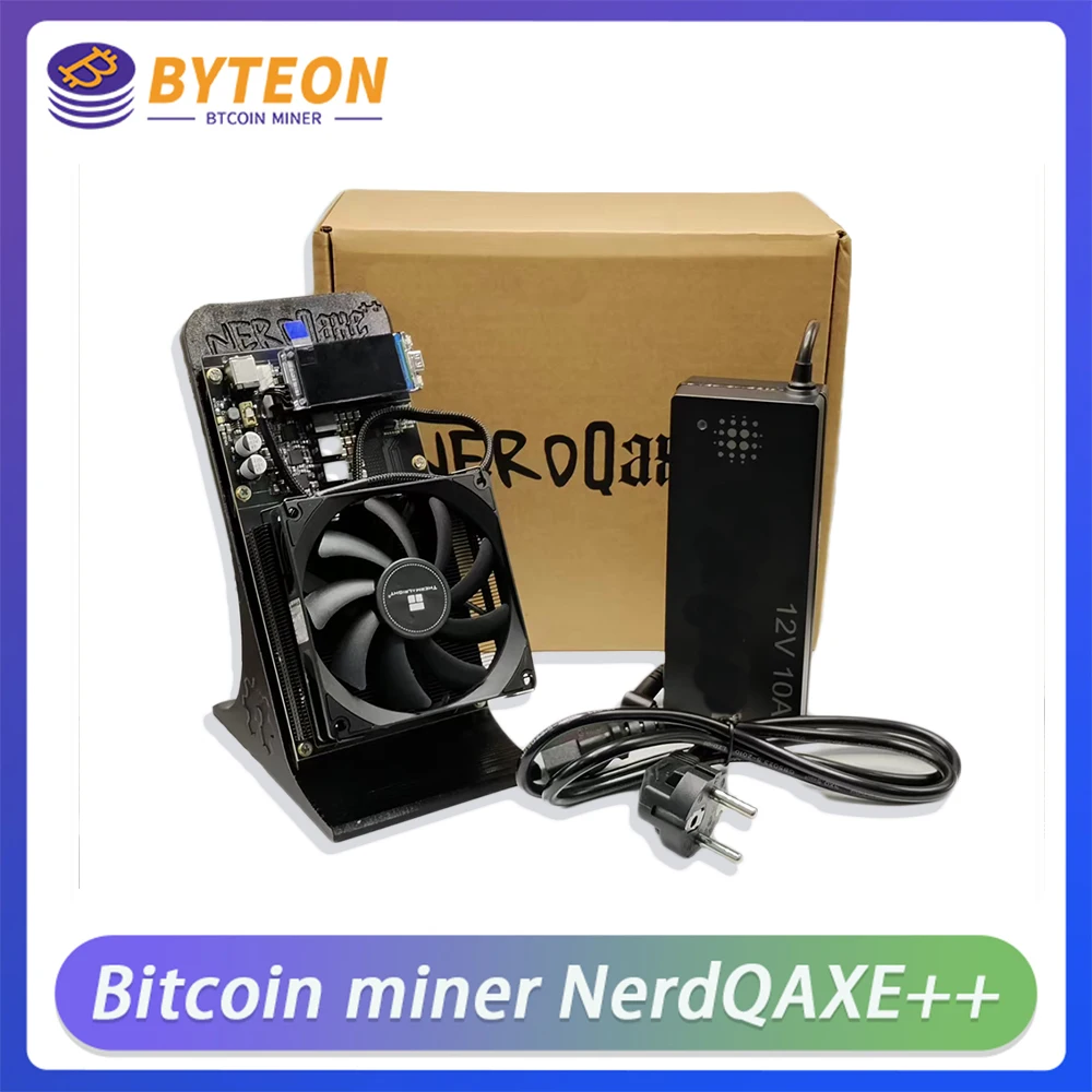 Гарантия 180 дней Bitcoin Miner BTC BCH BSV, DGB NerdQaxe 4,8TH/s Solo Miner BTC SHA-256 Майнинг-машина БП 120 Вт Заводской оригинал
Гарантия 180 дней Bitcoin Miner BTC BCH BSV, DGB NerdQaxe 4,8TH/s Solo Miner BTC SHA-256 Майнинг-машина БП 120 Вт Заводской оригинал