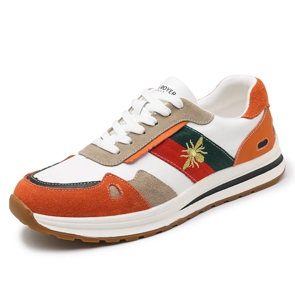 Low-Top Men's Retro Casual Shoes 2025 New High-End Lightweight Sport Shoes Soft Bottom Mesh Increase Comfortable All-Match
Low-Top Men's Retro Casual Shoes 2025 New High-End Lightweight Sport Shoes Soft Bottom Mesh Increase Comfortable All-Match