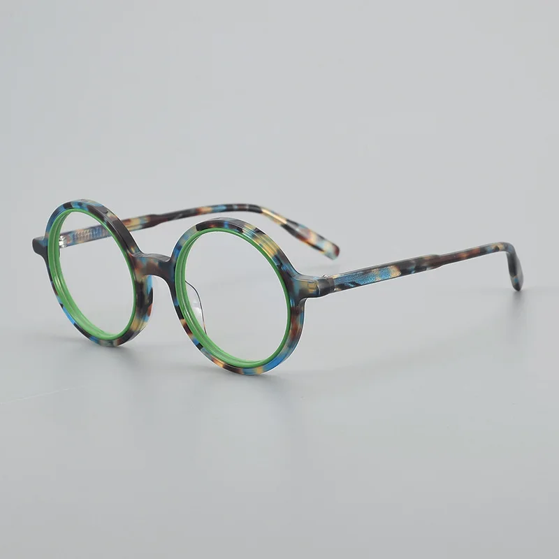 Новые модные круглые очки одного цвета, изысканная женская оправа для очков из ацетата, модное мужское зеркало для ученого света, можно раскрасить
Новые модные круглые очки одного цвета, изысканная женская оправа для очков из ацетата, модное мужское зеркало для ученого света, можно раскрасить