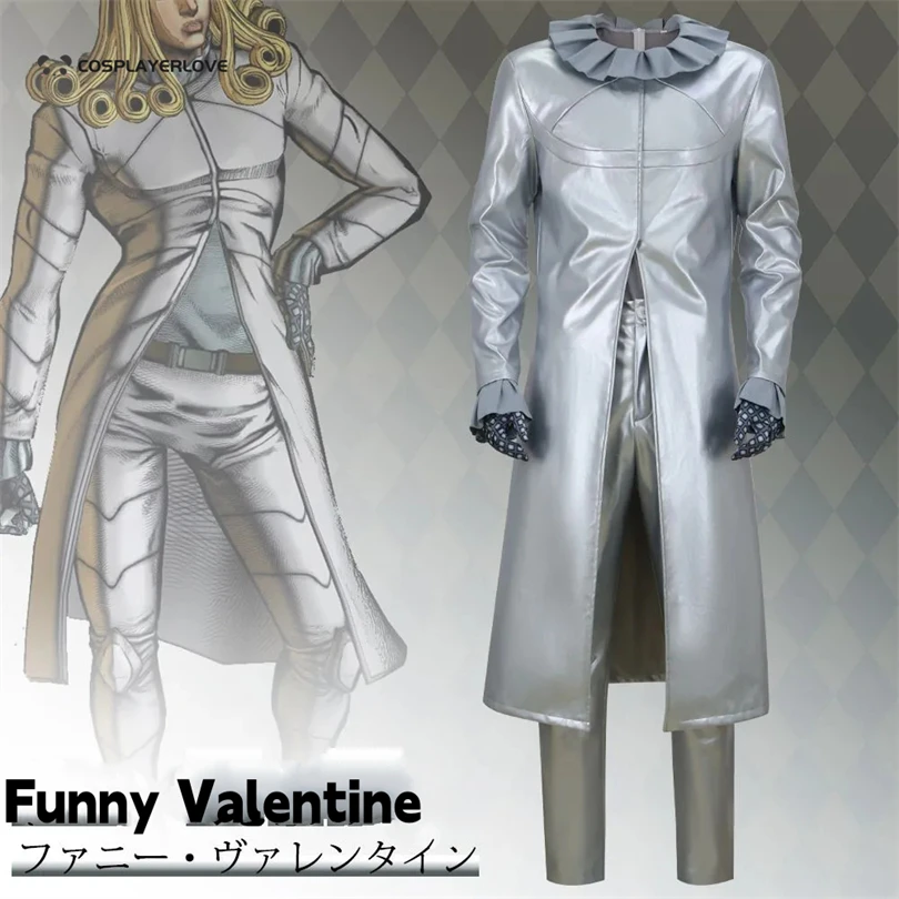 Steel Ball Run Funny Valentine Party Cospaly Halloween Christmas Carnival Cosplay Costume Outfit
Steel Ball Run Funny Valentine Party Cospaly Halloween Christmas Carnival Cosplay Costume Outfit