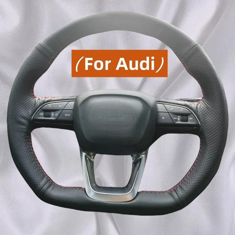 Braid Car Steering Wheel Cover Wrap Hand Sewing Breathable Genuine Leather For Audi A3 A4 A6 A5 A1 Tt Q3 8p B8 B6 Car Accessory
Braid Car Steering Wheel Cover Wrap Hand Sewing Breathable Genuine Leather For Audi A3 A4 A6 A5 A1 Tt Q3 8p B8 B6 Car Accessory